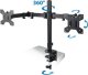 Esperanza Uchwyt biurkowy na 2 monitory 10" - 27" Sylen (ESP-ERW018) 3