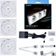 Wentylator Lian Li Uni Fan TL Reverse 120mm Biały 3-pack + Hub (12RTL3W) 3