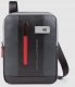 Piquadro Piquadro, Urban, Leather, iPad Sleeve, Crossbody Bag, Black/Grey, CA1816UB00, 21 x 27 x 6 cm, For Men For Men 1