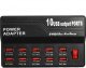 Ładowarka SwiatKabli Szybka ładowarka wielofunkcyjna z 10 portami USB 1A 1.5A 2.4A 3.5A 3