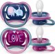 Avent Smoczek Ultra Air 18m+ słoń/love 2 szt. 1