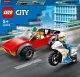 LEGO City Motocykl policyjny – pościg za samochodem 6szt. (60392) 1