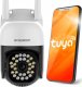 Kamera IP EASYCAM Kamera IP EasyCam obrotowa zewnętrzna WiFi LED 25m Tuya 4MP 4 x zoom EC-4PT12L16IR 14
