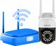 Kamera IP EASYCAM Kamera IP EasyCam obrotowa zewnętrzna WiFi LED 25m Tuya 4MP 4 x zoom EC-4PT12L16IR 3