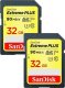 Karta SanDisk Extreme Plus SDHC 32 GB + 32 GB Class 10 UHS-I/U3 V30 (SDSDXWT-032G-GNCI2) 1