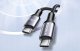 Kabel USB Rocoren USB-C - USB-C 3 m Czarny 2