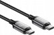 Kabel USB Rocoren USB-C - USB-C 3 m Różowy 1