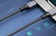 Kabel USB Rocoren USB-C - USB-C 3 m Różowy 4
