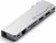 HUB USB Satechi Satechi Pro Hub max - aluminiowy Hub z podwójnym USB-C do MacBook (2x USB-C, USB-A, 4K HDMI, czytnik kart micro/SD, Ethernet, jack port) (silver) 5