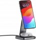 Ładowarka Satechi Ładowarka bezprzewodowa Satechi 2-in-1 Foldable Charging Stand Qi2 do dwóch urządzeń space gray 3