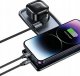 Ładowarka Usams Ładowarka samochodowa USAMS C41 ze zwijanym kablem 2xUSB-C PD 30W Fast Charge czarny/black 3