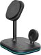 Ładowarka Tech-Protect Ładowarka bezprzewodowa Tech-Protect QI15W-A27 3in1 Magnetic MagSafe Wireless Charger Black 3