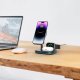 Ładowarka Tech-Protect Ładowarka bezprzewodowa Tech-Protect QI15W-A27 3in1 Magnetic MagSafe Wireless Charger Black 6