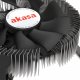 Chłodzenie CPU Akasa Akasa AK-CC6602HP01 Low Profile CPU-Khler - Sockel LGA 1700, 30 mm Hhe 2
