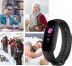 Smartband ZeeTech SMARTWATCH ZEGAREK M6 OPASKA SPORTOWA MĘSKA DAMSKA KROKI PULS POWIADOMIENIA 12