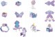 Klocki edukacyjne Mini Lavender 2