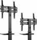 Techly Stojak mobilny do TV 32-55cali, 35kg, półka AV 9