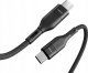 Kabel USB Veger VEGER kabel Typ C do Typ C PD 60W 3A CC01 1,2m czarny 1