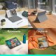 Logitech Combo Touch do iPada Air 11 cali (M2 & M3), iPada Air (4. i 5. generacji – 2020, 2022)(2024), QWERTY układ US international - Szary (920-012636) 6