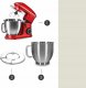 Robot planetarny Zeegma Robot planetarny Zeegma Planet Chef 6.5L czerwona 12