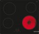 Płyta grzewcza Bosch Bosch Hob | PKE61RBA2E | Electric | Number of burners/cooking zones 4 | Touch | Timer | Black one size 1