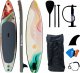 Halo-Fit Deska SUP pompowana 335cm do plywania Halo-Fit SUP11 Rose + akcesoria 1