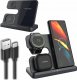 Ładowarka Slayo Ładowarka Indukcyjna Bezprzewodowa do Samsung 3w1 Szybka 15W Qi Watch/Pods 1