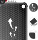 Etui na tablet Alogy Etui do Apple iPad 10.2 9 gen 8/7 2021/2020/2019 Smart Pencil Case TPU obudowa na tablet Czarne 5