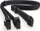 Endorfy 12-pin - PCIe 6-pin x2, 0.6m, Czarny (EY0P001) 2