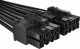 Endorfy 12-pin - PCIe 6-pin x2, 0.6m, Czarny (EY0P001) 6