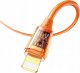 Kabel USB Mcdodo USB-C - Lightning 1 m Pomarańczowy 2