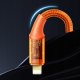 Kabel USB Mcdodo USB-C - Lightning 1 m Pomarańczowy 7