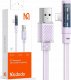 Kabel USB Mcdodo USB-A - Lightning 1 m Fioletowy 1