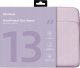Etui Innostyle INNOSTYLE TORBA NA LAPTOPA 13" WODOODPORNA ETUI OMNIPROTECT SLIM FIOLETOWA 15