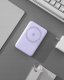Powerbank Innostyle INNOSTYLE POWERMAG 2W1 SZYBKI POWERBANK INDUKCYJNY DO MAGSAFE 10000MAH STOJAK FIOLETOWY 4