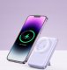 Powerbank Innostyle INNOSTYLE POWERSWITCH SZYBKI POWERBANK INDUKCYJNY DO MAGSAFE 10000MAH STOJAK FIOLETOWY 3
