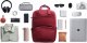 Plecak Innostyle INNOSTYLE PLECAK NA LAPTOPA 15,6 DO SAMOLOTU WODOODPORNY COLORLITE 14L CZERWONY 12