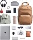 Plecak Innostyle INNOSTYLE PLECAK NA LAPTOPA 15,6 DO SAMOLOTU WODOODPORNY COLORLITE 14L KHAKI 7