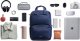 Plecak Innostyle INNOSTYLE PLECAK NA LAPTOPA 15,6 DO SAMOLOTU WODOODPORNY COLORLITE 14L NIEBIESKI 12