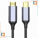 Adapter USB Co2 CO2 KABEL USB-C HDMI PRZEJŚCIÓWKA ADAPTER HUB USB TYP C DO HDMI MHL 8K 60HZ 2M 1