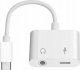Adapter USB Co2 CO2 ADAPTER USB-C MINI JACK 3,5MM PRZEJŚCIÓWKA KABEL AUX DO SAMSUNG APPLE Z DAC 1