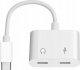 Adapter USB Co2 CO2 ADAPTER 2X USB-C PRZEJŚCIÓWKA KABEL USB TYP C DO SAMSUNG APPLE XIAOMI Z DAC 1
