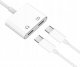 Adapter USB Co2 CO2 ADAPTER 2X USB-C PRZEJŚCIÓWKA KABEL USB TYP C DO SAMSUNG APPLE XIAOMI Z DAC 3