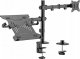 HDWR Uchwyt biurkowy na monitor 17" - 32" i laptopa 10" - 15.6" (SolidHand-AL01M01) 1