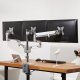 HDWR Uchwyt gazowy na 3 monitory, srebrny z dwoma portami USB, HDWR SolidHand-BG03SU 7
