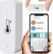 Alogy Inteligentny zestaw 2x czujnik WiFi Alogy temperatury i wilgotności Tuya Smart Life Monitor termometr biały 12