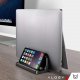 Alogy Stojak pionowy na laptopa telefon tablet 3w1 organizer uchwyt podstawka regulowana na biurko Alogy czarny 12