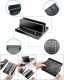 Alogy Stojak pionowy na laptopa telefon tablet 3w1 organizer uchwyt podstawka regulowana na biurko Alogy czarny 4
