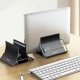 Awei Stojak na laptopa grawitacyjny AWEI X32 czarny/black 2