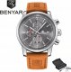 Zegarek BENYAR ZEGAREK MĘSKI BENYAR KLASYCZNY ELEGANCKI CHRONOGRAF DATOWNIK + PUDEŁKO 1